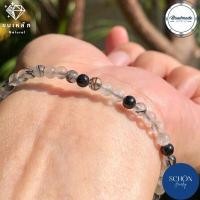 ราคา สร้อยข้อมือหินแท้ ไหมดำ แก้วขนเหล็ก เขี้ยวหนุมาน 4 มิล กำไลแก้วขนเหล็ก ปกป้อง คุ้มภัย ข้อมือไหมดำ หินมงคล หินนำโชค (16750737144)