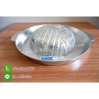 ราคา กระทะย่างเกาหลี อลูมิเนียมแท้ 30 ซม เตาหมูกระทะ กระทะย่างอลูมิเนียม กระทะปิ้งย่าง (2976664875)