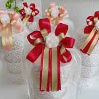 ราคา ชุดปิ่นโตถวายพระสงฆ์ ถ้วยกระดาษลายไทย 4 ชั้น พร้อมฝาปิด ถุงผ้าแก้วสีขาว พร้อมโบว์ตกแต่ง (20011554350)