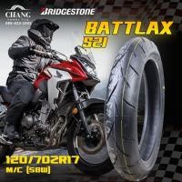 ราคา 120 70 17 160 60 17 รุ่น BATTLAX S21 ยี่ห้อ BRIDGESTONE (10392270291)