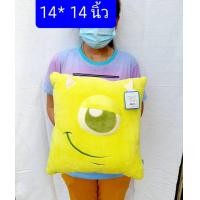 ราคา สินค้าลิขสิทธิ์ครับ หมอนอิง MIKE Pillow ขนาด 36 36ซม ผ้าEF ไมโครไฟเบอร์ หมอน ไมค์ (5108982078)