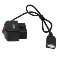 ราคา 24ชั่วโมงการตรวจสอบที่จอดรถ5V 3A USB Car Charge Cable OBD Hardwire Kit พร้อมสวิตช์0 5เมตรสำหรับ Dash Cam กล้องวิดีโอรถ DVR (15902804672)