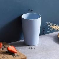 ราคา แก้ว แก้วน้ำ แก้วฟางข้าวสาลี ขนาด 10 5 cm แข็งแรง ทนทาน น้ำหนักเบา แก้วรักโลก สะอาด ปลอดภัย ใส่น้ำร้อน ทำจากฟางข้าวสาลี (18988280157)