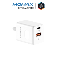 ราคา หัวชาร์จ Momax รุ่น ONE Plug 20W 2 PORT Mini Charger สี White by Vgadz (20627432266)