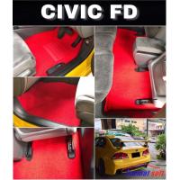 ราคา พรมดักฝุ่นไวนิล HONDA CIVIC FD พรมดักฝุ่นรถยนต์ สีแดง เต็มคัน (654232497)
