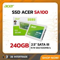 ราคา SSD ACER SA100 240GB สินค้ามือ 1 รับประกัน 3 ปี สั่งหลายชิ้นมีราคาส่งให้นะครับ (20529910706)