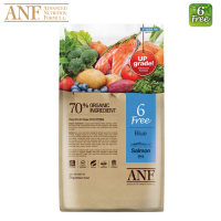 ราคา ANF Dog 6Free Blue รสแซลมอน อาหารสุนัข สูตรออร์แกนิค (20349146213)