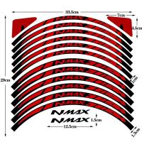 ราคา YAMAHA Nmax สติ๊กเกอร์ล้อรถจักรยานยนต์สะท้อนแสง Nmax 155สกู๊ตเตอร์ฮับลายรูปลอกตกแต่งกันน้ำ (20212282441)