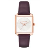 ราคา Michael Kors Womens Lake Burgundy Band Watch MK2585 (18039822031)