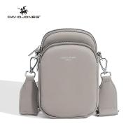 ราคา David Jones ปารีสกระเป๋าสุภาพสตรีสำหรับกระเป๋าสะพายไหล่โทรศัพท์หนัง Pu กระเป๋าสะพายข้างของผู้หญิง (21315850396)