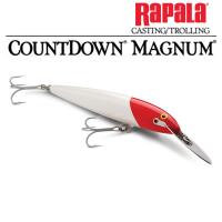 ราคา เหยื่อปลอม RAPALA MAGNUM CDMAG RH เหยื่อ ราพาล่า ลิ้นเหล็ก ขาวหัวแดง (13606378687)