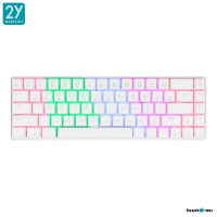 ราคา ลดล้างสต็อค Tsunami MKS 68 Outemu Low Profile RGB คีย์บอร์ดเกมมิ่ง Compact Keyboard รับประกันสินค้า 2 ปี (19594396176)