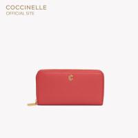 ราคา COCCINELLE กระเป๋าสตางค์ผู้หญิง รุ่น MYRINE WALLET 110401 สี CRANBERRY (21018738351)
