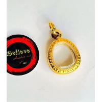 ราคา กรอบพระ งานทองเลเซอร์24k ใส่พระปิดตาขนาด1 4x1 6 ไม่เกินมิลใส่ได้ ไม่ลอกไม่ดำ สวยงาม (16901464834)