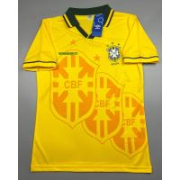 ราคา เสื้อบอล ย้อนยุค ทีมชาติ บราซิล 1994 เหย้า Retro Brazil Home แชมป์บอลโลก World Cup Champion เรโทร คลาสสิค (20463208443)