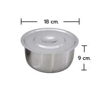 ราคา หม้อแขกสแตนเลส No 248 มีให้เลือก 4 ขนาด 18 22 26 30 cm เครื่องครัว หม้อแขก หม้อ สแตนเลส (9356077726)