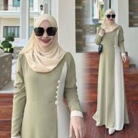 ราคา เดรสมุสลิม ชุดมุสลิม เดรสอิสลาม เดรสออกงานมุสลิม (16364661166)