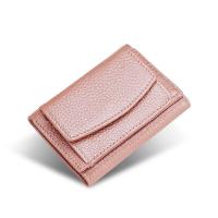 ราคา Royal Bagger กระเป๋าสตางค์ใบสั้นลายลิ้นจี่สำหรับผู้หญิงกระเป๋าสตางค์หนังวัวสำหรับผู้หญิงแท้พับสามทบกระเป๋าใส่เหรียญขนาดเล็กกระเป๋าสตางค์สั้น (18516970240)