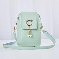 ราคา mymyshop พร้อมส่ง ? ? ? ? ? ? ? กระเป๋าสะพายข้าง กระเป๋าใส่มือถือ หนังนิ่ม สวยหวาน สไตล์ลูกคุณ เรียบหรู น่ารัก (20184333255)