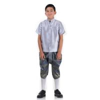 ราคา ชุดไทยเด็กชาย ชุดราชปะแตนเด็ก ชุดพี่หมื่นเด็ก ชุดราชปะแตนเด็กแขนสั้น ชุดลอยกระทง Thai Costume Thai dress for Boy (10765028866)