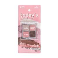 ราคา ODBO โอดีบีโอ ทูเดย์ส มู้ด อาย พาเลท 4 กรัม OD2018 Odbo Todays Mood Eye Palette OD2018 มีให้เลือก 4 เฉดสี (20928402731)