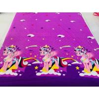 ราคา ผ้าปูที่นอน ขนาด 6 ฟุต ลายโพนี่ม่วง รัดมุม ผ้าคอตตอลเนื้อดี เกรดพรีเมียม เฉพาะผ้าปูเท่านั้น (10283433574)