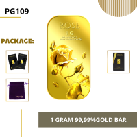 ราคา Puregold 99 99 ทองคำแท่ง 1g ลาย กุหลาบ ทองคำแท้จากสิงคโปร์ (19062839134)