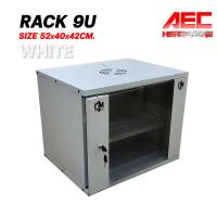 ราคา ตู้แร็ค ตู้NETWORK RACK CABINET 9U ลึก40เซน Wall Rack 9U 40 cm ตู้ 19 นิ้ว ตู้แร็ค 9u ลึก 40 (20787611745)