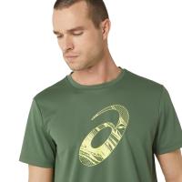ราคา ASICS ASICS SPIRAL GRAPHIC SS TEE MEN TRAINING เสื้อ ผู้ชาย เสื้อ เสื้อคอกลม ของแท้ SERPENTINE GREEN (19755083795)