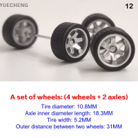 ราคา YUECHENG 4ชิ้น เซ็ต1 64ล้อขนาดสำหรับล้อยาง Hotwheels รุ่นรถแก้ไขชิ้นส่วน (19794536894)