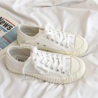 ราคา พร้อมส่ง รองเท้าผ้าใบวินเทจ ขอบบิสกิตหนา รองเท้าผ้าใบใหม่ รองเท้าผู้หญิงเกาหลี รองเท้าผ้าใบแฟชั่น รองเท้าบิสกิต ลดล้างสต๊อคลด 50 (19475310070)