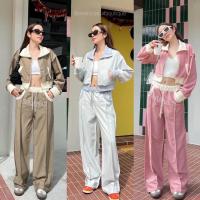 ราคา สุดๆ เซ็ตนี้ดีเทลเกินเรื่อง 500 ฟรีส่ง จะ airport look หรือใส่ชิคๆ ก็เริ่ด กับเสื้อวอร์มแขนยาวแต่งกระเป๋า ซิปหน้า แมทช์กางเกงขายาว ปัก BOSTON ตัดสีทูโทน กิมมิคเย็บผ้ากลับด้านเก๋ๆ ล้ำไม่ซ้ำใคร หน้าร้าน