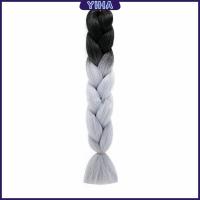 ราคา Yiha ผมเปีย ไหมถักผม แฮร์พีชผมเปีย ยาว 24 60cm แฮร์พีช ไหมถักผม สีทูโทน ไหมถัก ผมเปีย wig braids (18417865610)