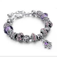 ราคา สร้อยข้อมือ evil eye hand made จากตุรกี งานคริสตัล (18696603977)