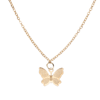 ราคา แฟชั่นเกาหลี Clavicle โซ่ผีเสื้อสร้อยคอ Choker จี้สร้อยคอ (12396361451)