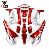 ราคา PUGParts ชุดสีWave100 ตัวเก่า ชุด13ชิ้น สีแดงแก้วตัดเทาบรอนช์ ทูโทน เวฟ100 110 ตัวเก่า ไฟตาคู่ ไฟตาเดียว ชุดสีเวฟ 100 ตัวเก่า ชุดสีเวฟ100 (12497475934)