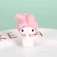 ราคา Sanrios My Melody Cinnamoroll Xo Purins Kuromi Anime Kawaii Keychain Car Pendant Bag Keychain Accessories Diy Model Toys Gift (16195481625)