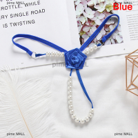 ราคา pime MALL กางเกงในสตรีจีสตริงกางเกงในเซ็กซี่ประดับมุก (20363369839)