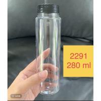 ราคา 10ใบ กระบอกน้ำ PET ฝาเกลียว กระปุก ขวดพลาสติกทรงสูง ทรงยาว เก๋ๆ ฝาล็อคกันน้ำได้ ใส่ขนม ขวดชานม (9093318151)