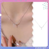 ราคา สร้อยคอกาแลคซีประกายผู้หญิงเพชรหรูหราเบากลวงสร้อยคอดาวผู้หญิงเครื่องประดับแฟชั่นโซ่ไหปลาร้าง่าย (20790843988)