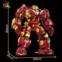 ราคา Legoos บล็อคตัวต่อ โมเดลฟิกเกอร์ Superhero Avengers The Cyborg Avenger Iron man Hulkbuster Steel Mecha ของเล่นสําหรับเด็ก (20583313237)