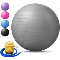 ราคา GYMPRO TH Ready Stock ลูกบอลกีฬา 55 ซม 75 ซม ลูกบอลโยคะ เก้าอี้บอลโยคะ การคลอดบุตร และกายภาพบำบัด พร้อมปั๊มเร็ว (16709477438)