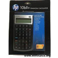 ราคา เครื่องคิดเลขทางการเงิน HP 10bii (232864)
