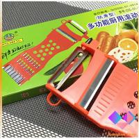 ราคา KANGBAN ที่ขูดมะละกอ แบบหนา มีดปอกผลไม้ 5in1 พร้อมส่ง มีดเอนกประสงค์ ขูดมะละกอ veggie chopper (9402630456)