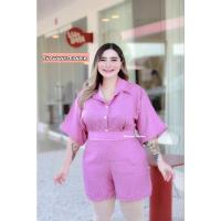 ราคา ชุดเซตสาวอวบ เสื้อสาวอวบ กางเกงสาวอวบ ไซส์ใหญ่ งานตามหา สาวอวบ อก 48 50 52 54 (20425137523)
