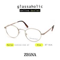 ราคา ลดกระหน่ำ กรอบแว่นสายตา Ermenegildo Zegna รุ่น EZ5132 008 47 ทรงกลมปรอท สายโอปป้า เกาหลี (20757261340)