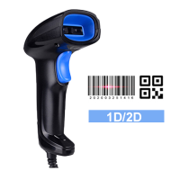 ราคา เครื่องสแกนบาร์โค้ด เครื่องอ่านบาร์โค้ด1D QR Code Barcode Scannerเครื่องอ่านบาร์โค้ด1D ตัวอ่านบาร์โค้ด เครื่องยิงบาร์โค้ด แบบไร้สายมีสาย พร้อมแท่นJ21 (21036130817)