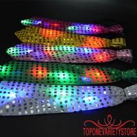 ราคา LED Flashing Light Up Sequin Bowtie Necktie Mens Boys Party Bow Tie Wedding Xmas (19894362122)