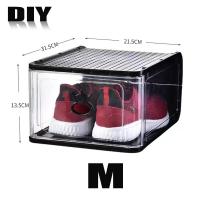 ราคา ชั้นวางรองเท้า กล่องใส่รองเท้า กล่องใส่รองท้า 4 shoe boxes กล่องเก็บรองเท้า กล่องเก็บรองเท้า กล่องรองเท้า กล่องใส่รองเท้า plastic กล่องรองเท้าใส ตู้เก็บรองเท้า (19878344363)
