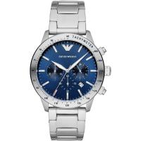ราคา Emporio Armani Chronograph Quartz Blue Dial Mens Watch AR11306 43mm AR11241 (20870833251)
